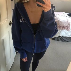 oversized men’s zip up